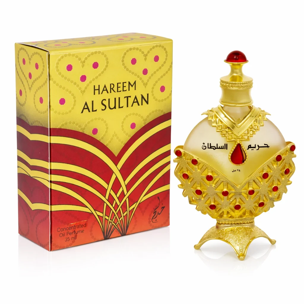 Hareem Al Sultan Gold Perfume Oil – Khadlaj 35ml