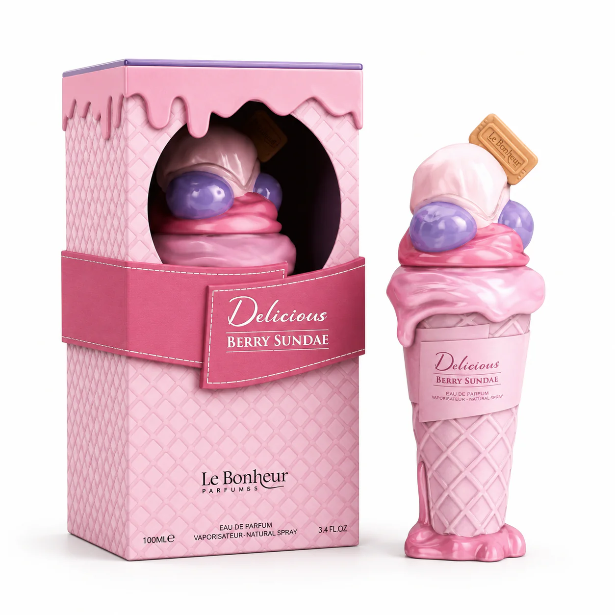Delicious Berry Sundae by Almas for Women – Eau de Parfum EDP Spray 100ML