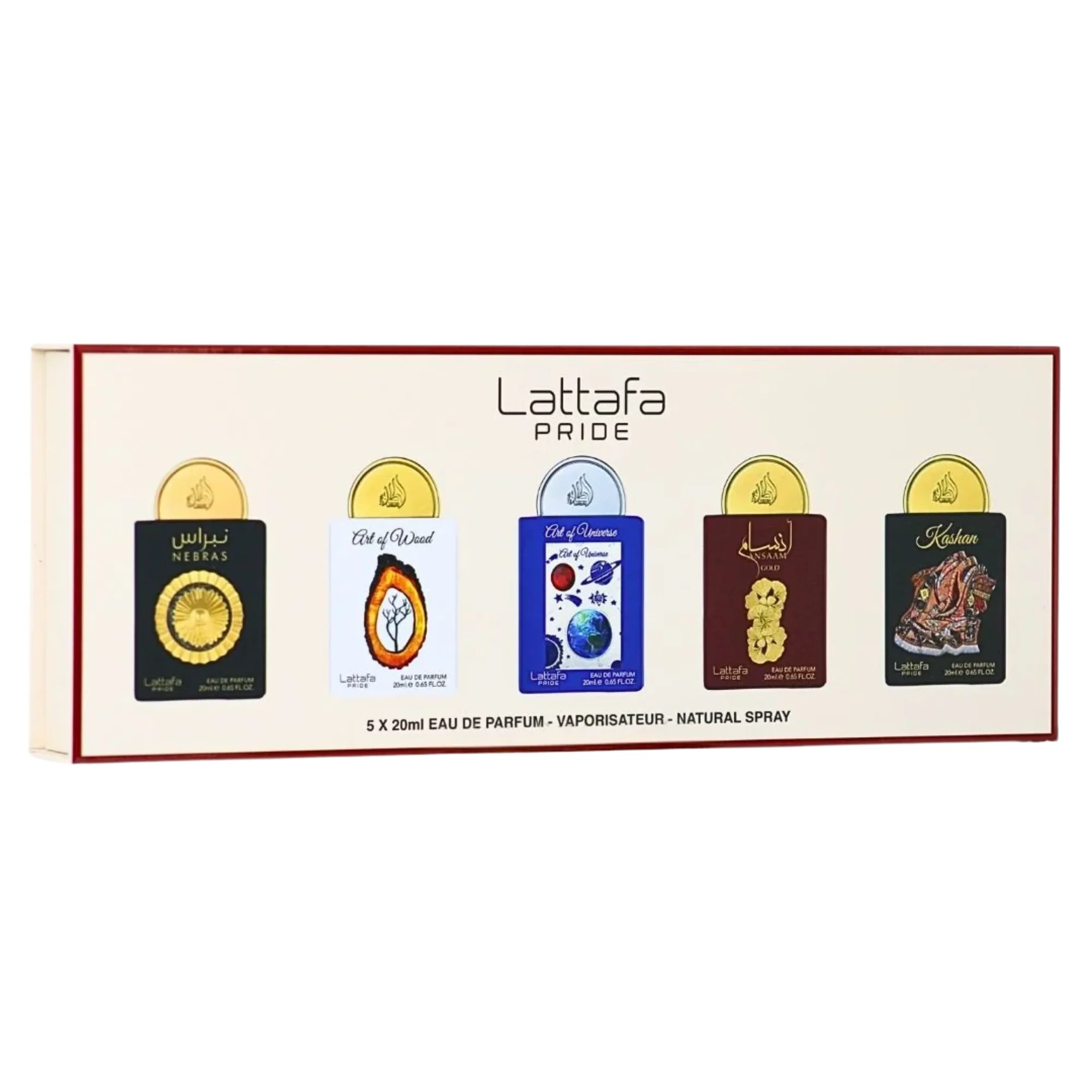 Lattafa pride 20ml Eau De Parfum 5pcs Gift Set Collection