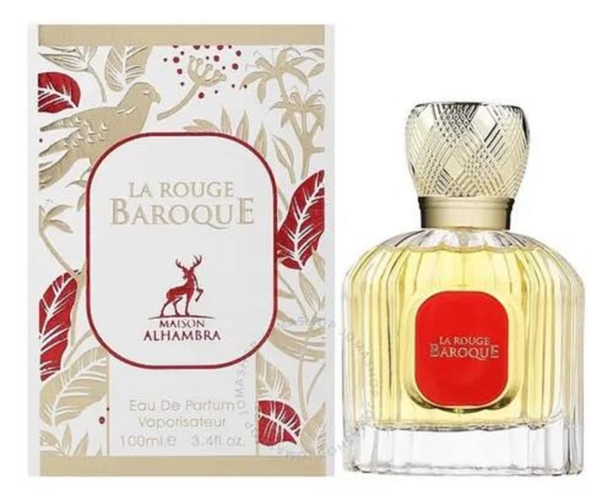 La Rouge Baroque Eau de Parfum by Maison Alhambra – Unisex 100ml