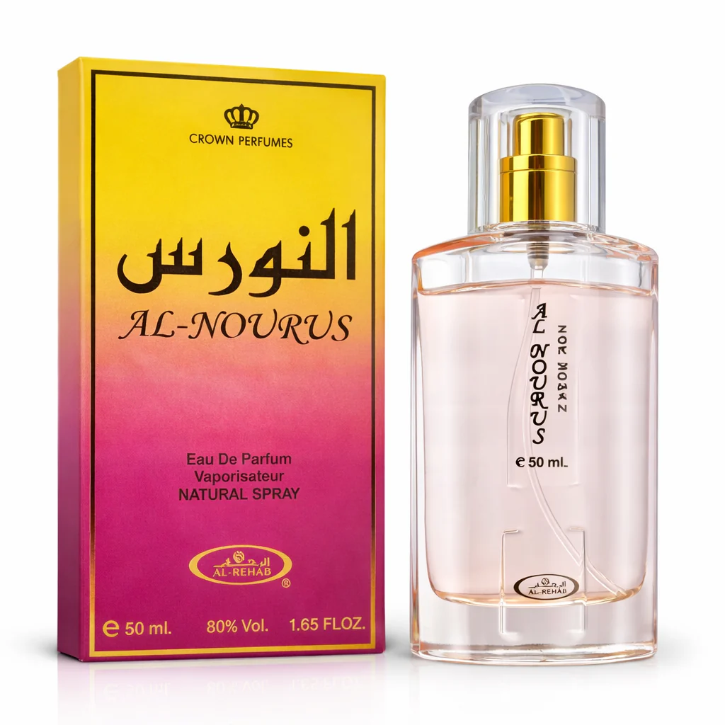 Al Nourus Eau de Parfum by Al-Rehab – 50 ml (Women)