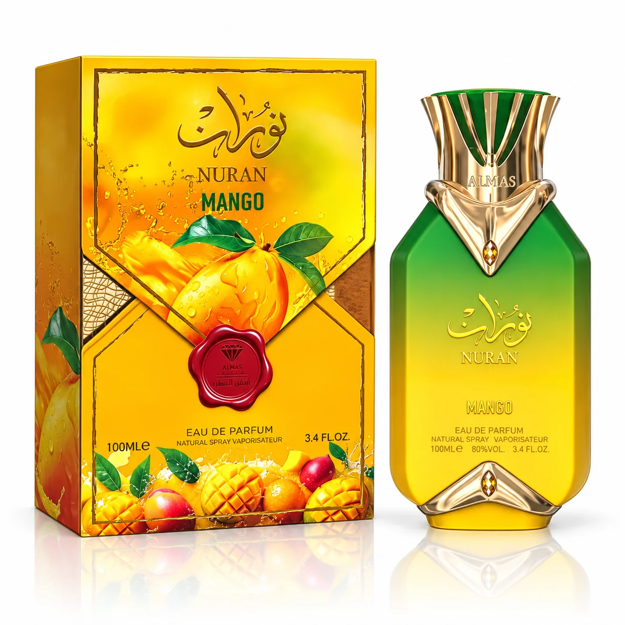 Nuran Mango by Almas Perfumes Eau de Parfum 100ml – Unisex Perfume