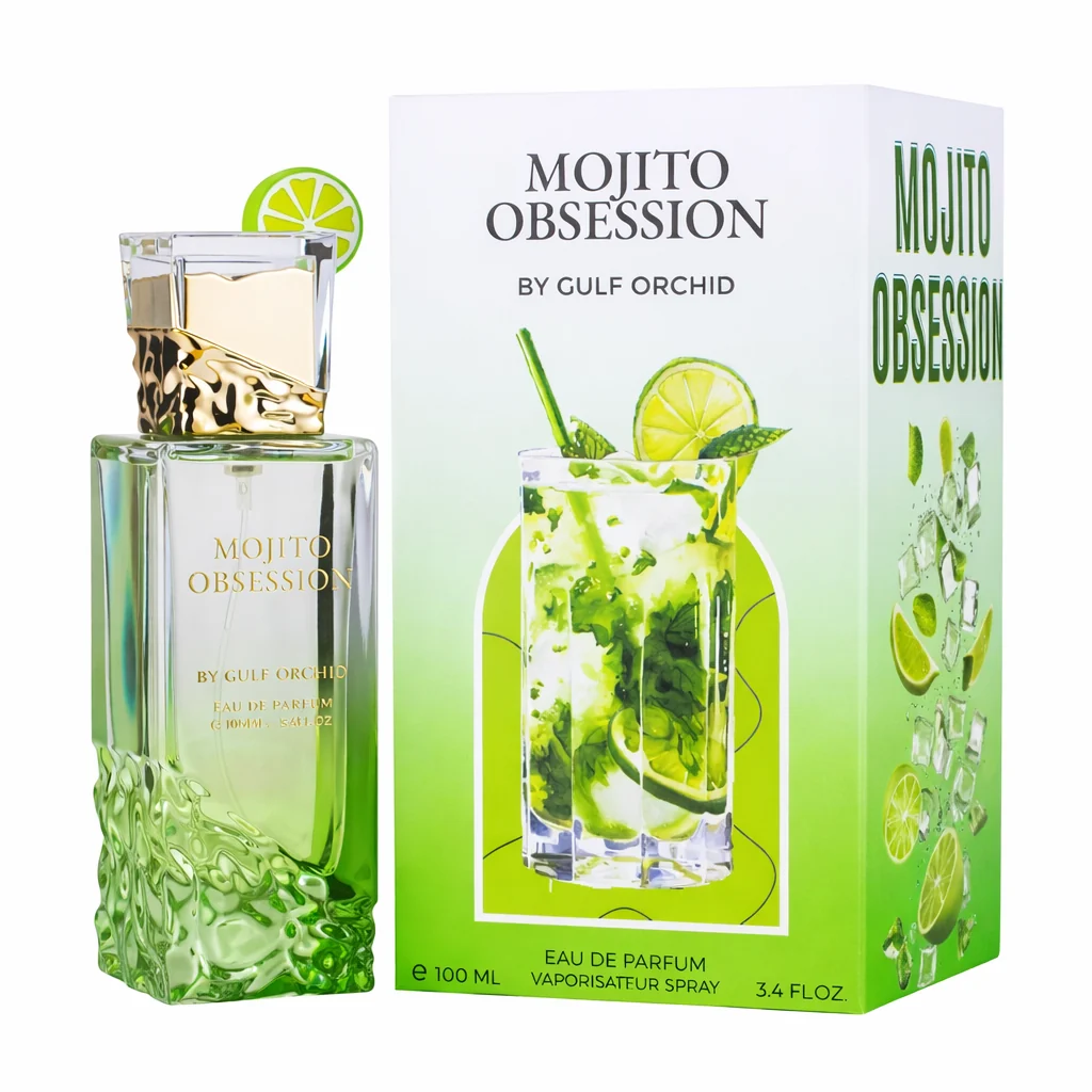 Mojito Obsession Eau de Parfum by Gulf Orchid – Unisex – 100 ml