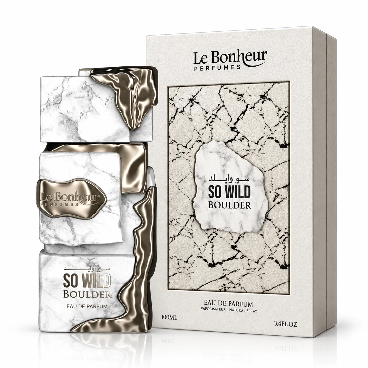 So Wild Boulder by Le Bonheur Eau de Parfum 100ml – Unisex Perfume