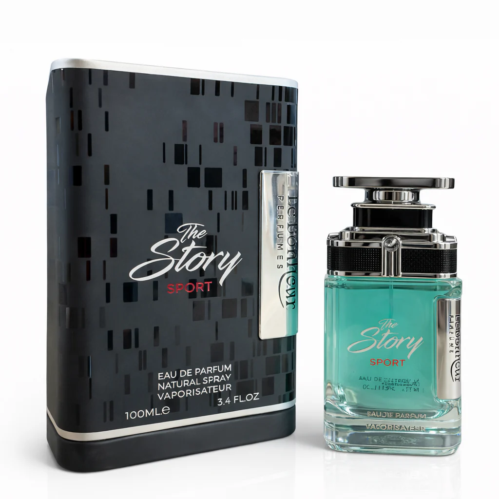 The Story Sport Eau de Parfum by Le Bonheur – Men's Perfume – 100 ml