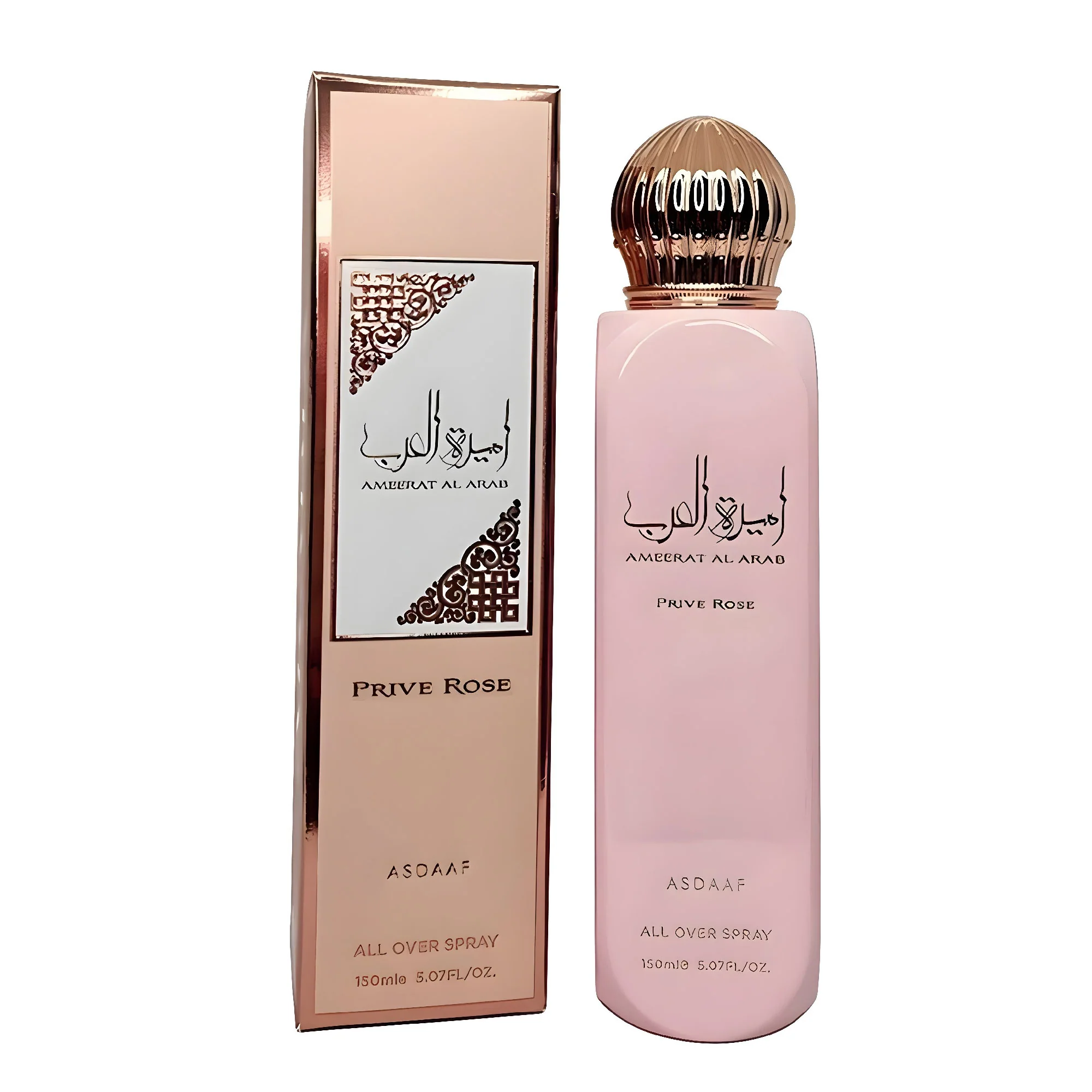 Ameerat Al Arab Prive Rose All Over Spray by Asdaaf 150ml -Women