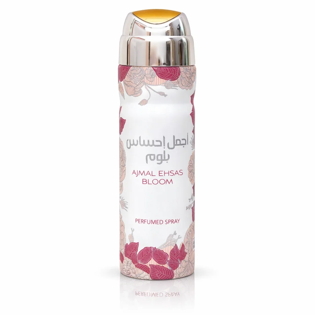 Ajmal Ehsas Bloom Perfumed Deodorant Spray – Ard Al Zaafaran 200ml