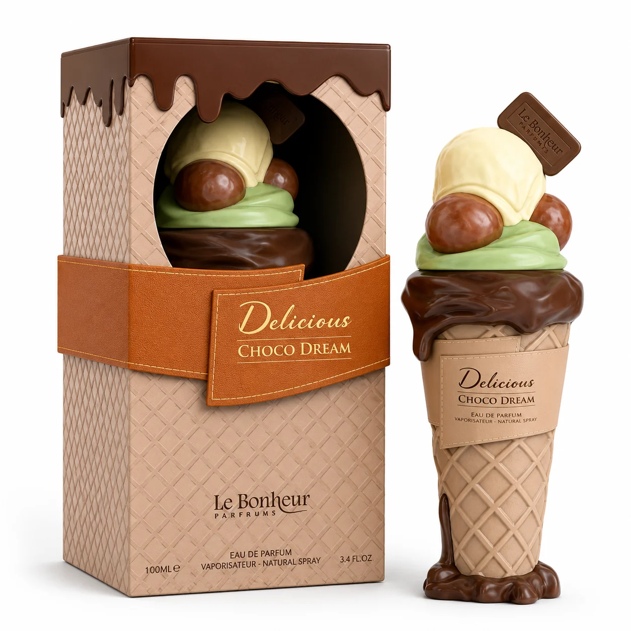 Delicious Choco Dream by Almas for Women – Eau de Parfum EDP Spray 100ML