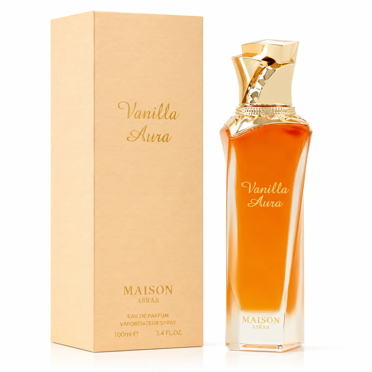 Vanilla Aura Eau de Parfum by Maison Asrar 100ml - Unisex Perfume