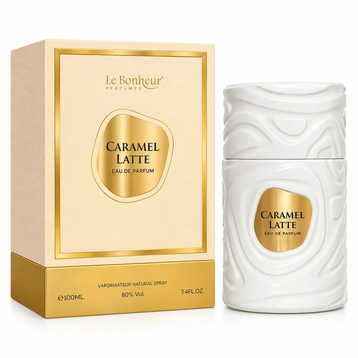 Caramel Latte by Le Bonheur Eau de Parfum 100ml – Unisex Perfume