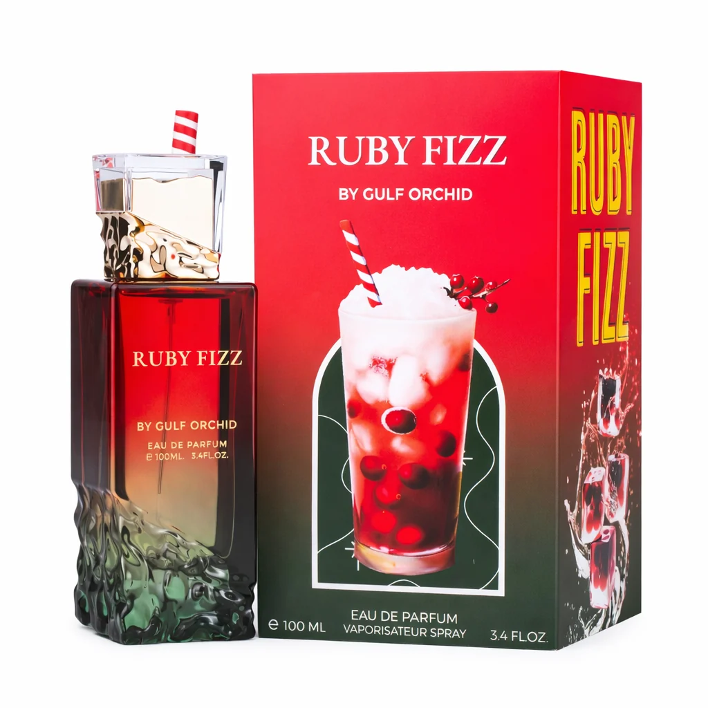Ruby Fizz Eau de Parfum by Gulf Orchid – Unisex – 100 ml