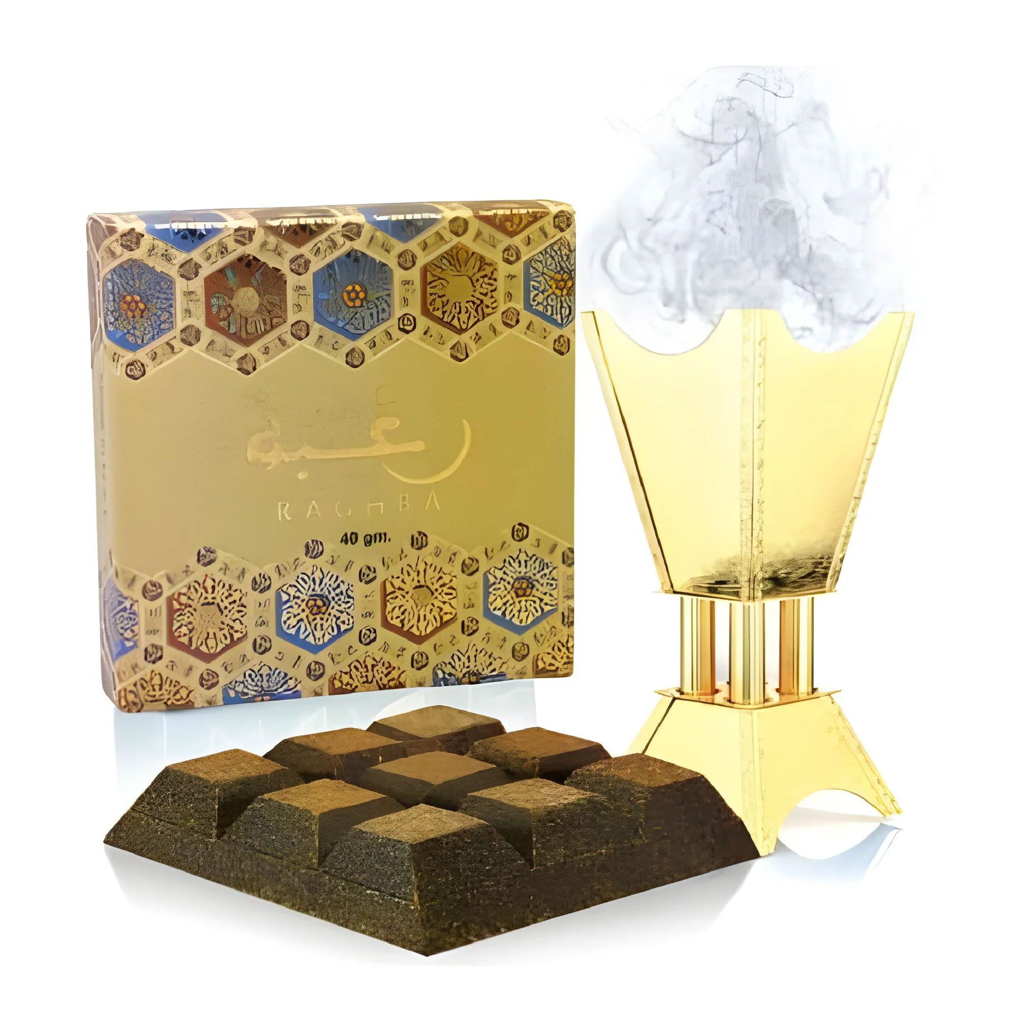 Raghba Bukhoor Small by Lattafa 40g