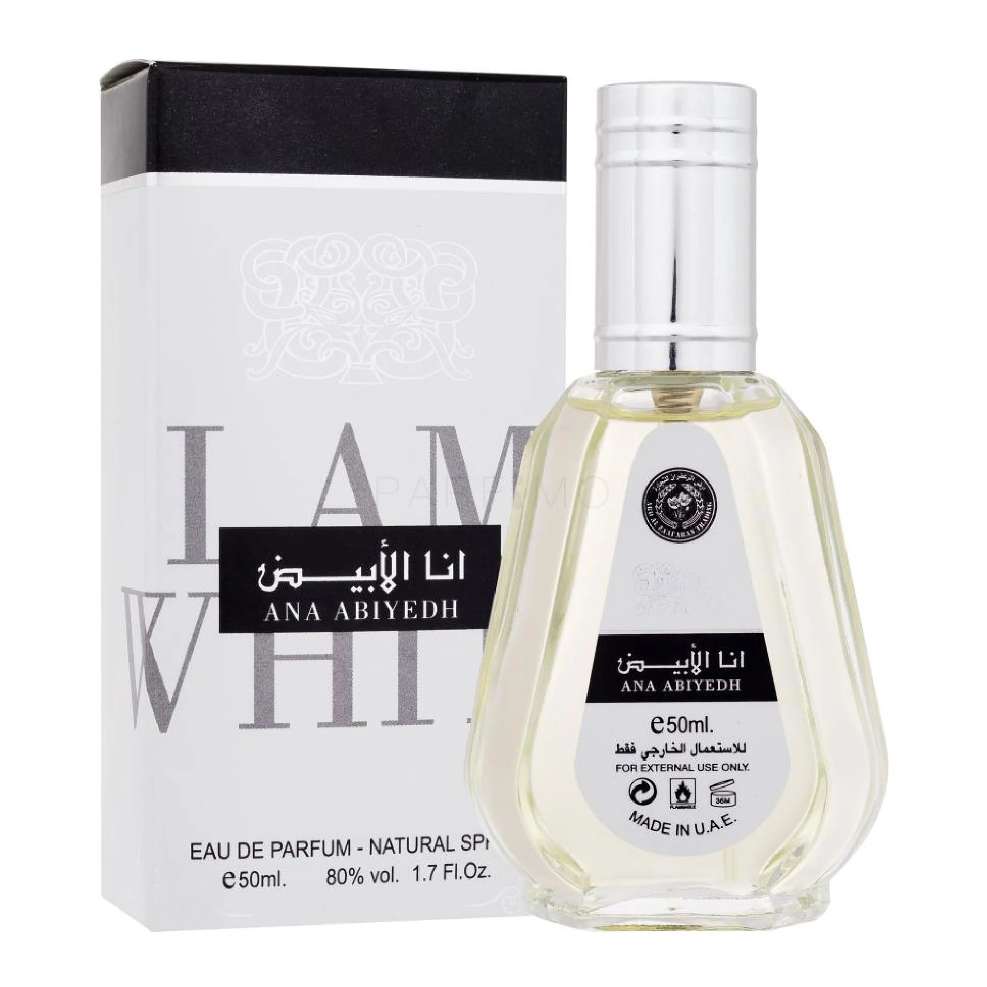 ANA ABIYEDH Eau de Parfum Natural Spray – Unisex – Ard Al Zaafaran – 50 ml