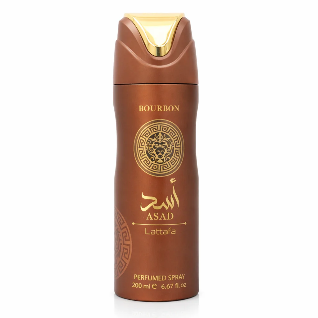 Asad Bourbon Perfumed Deodorant Spray – Lattafa 200ml