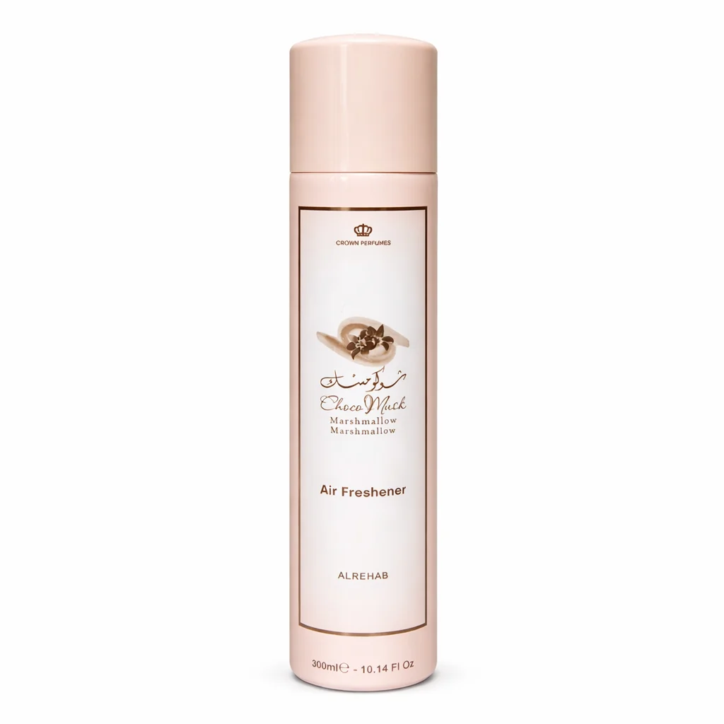 Choco Musk Marshmallow Air Freshener – luxury unisex room spray by Al-Rehab 300ml